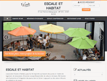 Tablet Screenshot of escalehabitat-blois.fr